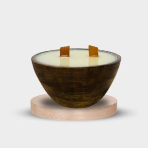 Wood-Bowl-Candle