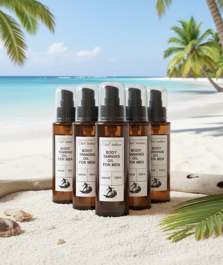 Body Tanning Oil FOR MEN